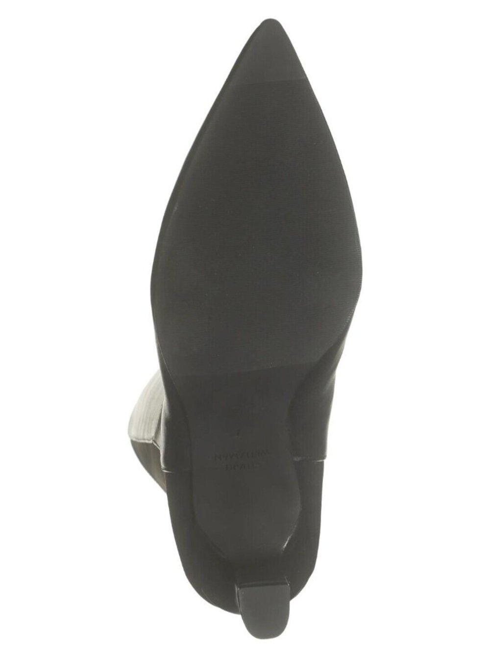 Stuart Weitzman Bobbie 75 Womens Stretch Leather Over-the-Knee Boot Black US 9.5 - Picture 5 of 5